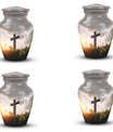 Jesus Christ cross Cremation classic urn for adults ashes