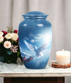 Classic 10-inch Dove Urn for Human Ashes