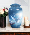 Classic 10-inch Dove Urn for Human Ashes