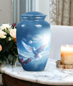 Classic 10-inch Dove Urn for Human Ashes