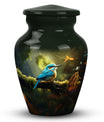 Blue Sparrow Classic Urn, Cremation Urn for Ashes