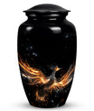 Shining Phoenix Large Cremation Urn.