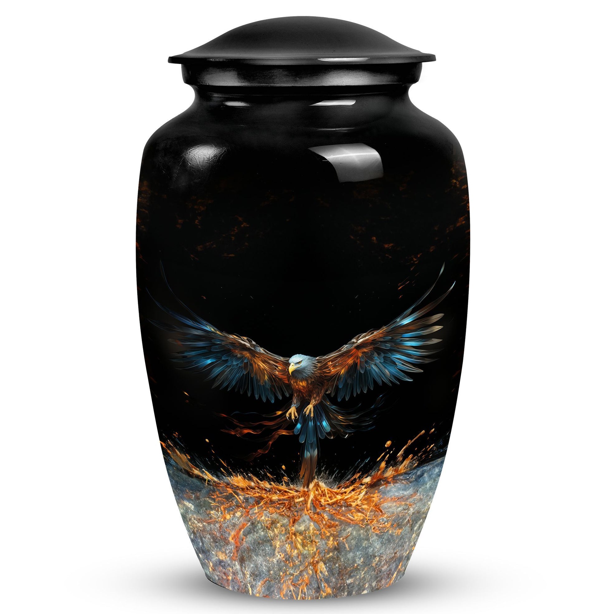 Eagle Cremation Urn, 3 Inch Classic Design.