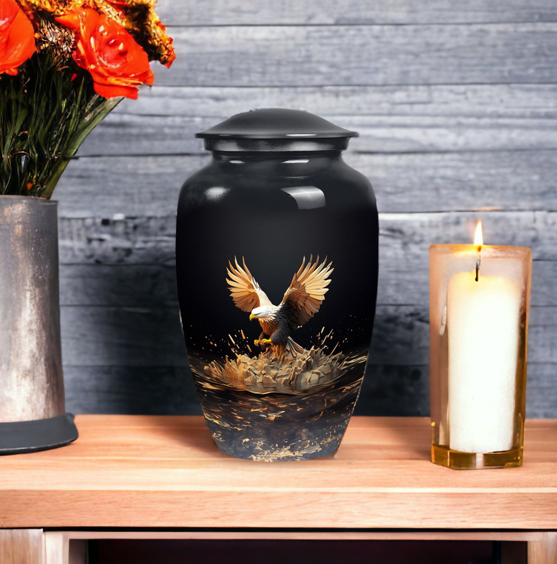 Cremation Urn, a Classic Urn with engraving option.