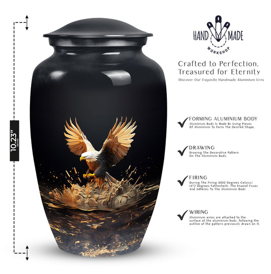 Cremation Urn, a Classic Urn with engraving option.