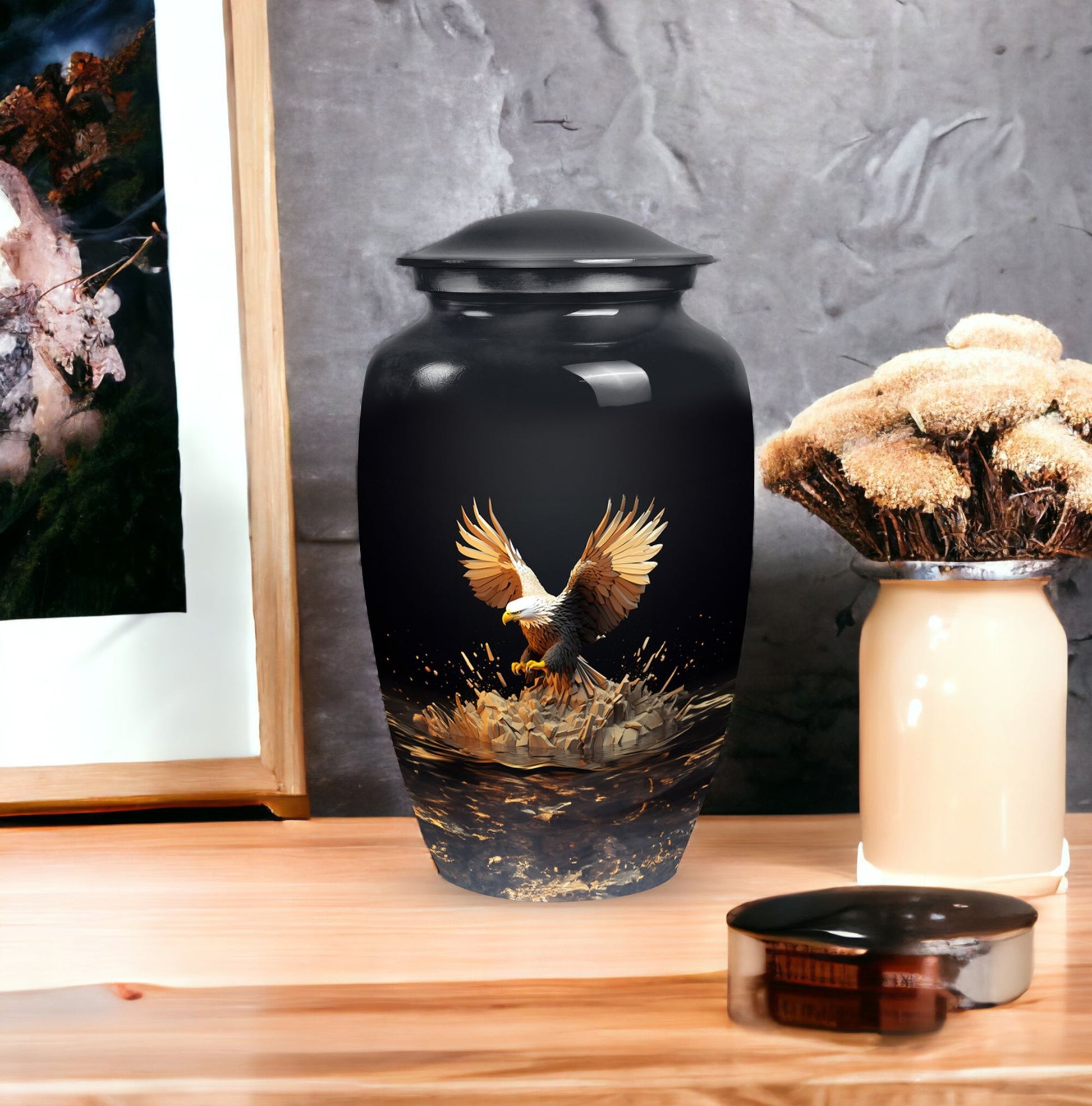 Cremation Urn, a Classic Urn with engraving option.