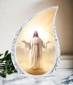 Jesus Christ with Holy Cross 3-inch Classic Aluminium Urn