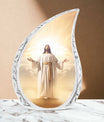 Jesus Christ with Holy Cross 3-inch Classic Aluminium Urn