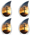 Jesus Christ large aluminum urn for human ashes