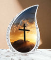 Jesus Christ large aluminum urn for human ashes