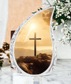 Jesus Cross Memorial Large Urn