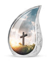 Jesus Christ cross urn large classic urn