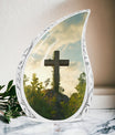 3-inch Jesus Christ cross Memorial urn