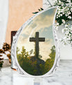 3-inch Jesus Christ cross Memorial urn