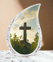 3-inch Jesus Christ cross Memorial urn