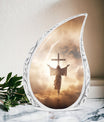 10 inch classic Jesus Christ cross Cremation urn