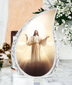 Classic 3 Inch Jesus Christ Cross Cremation Urn