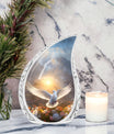 Large Dove Memorial Urn for cremation