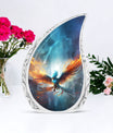 Classic Blue Phoenix Cremation Urn