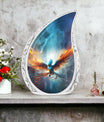 Classic Blue Phoenix Cremation Urn