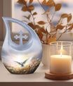 Dove Bird themed Keepsake Urn