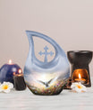 Dove Bird themed Keepsake Urn