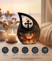 Phoenix Urn with Cross Drop design, 