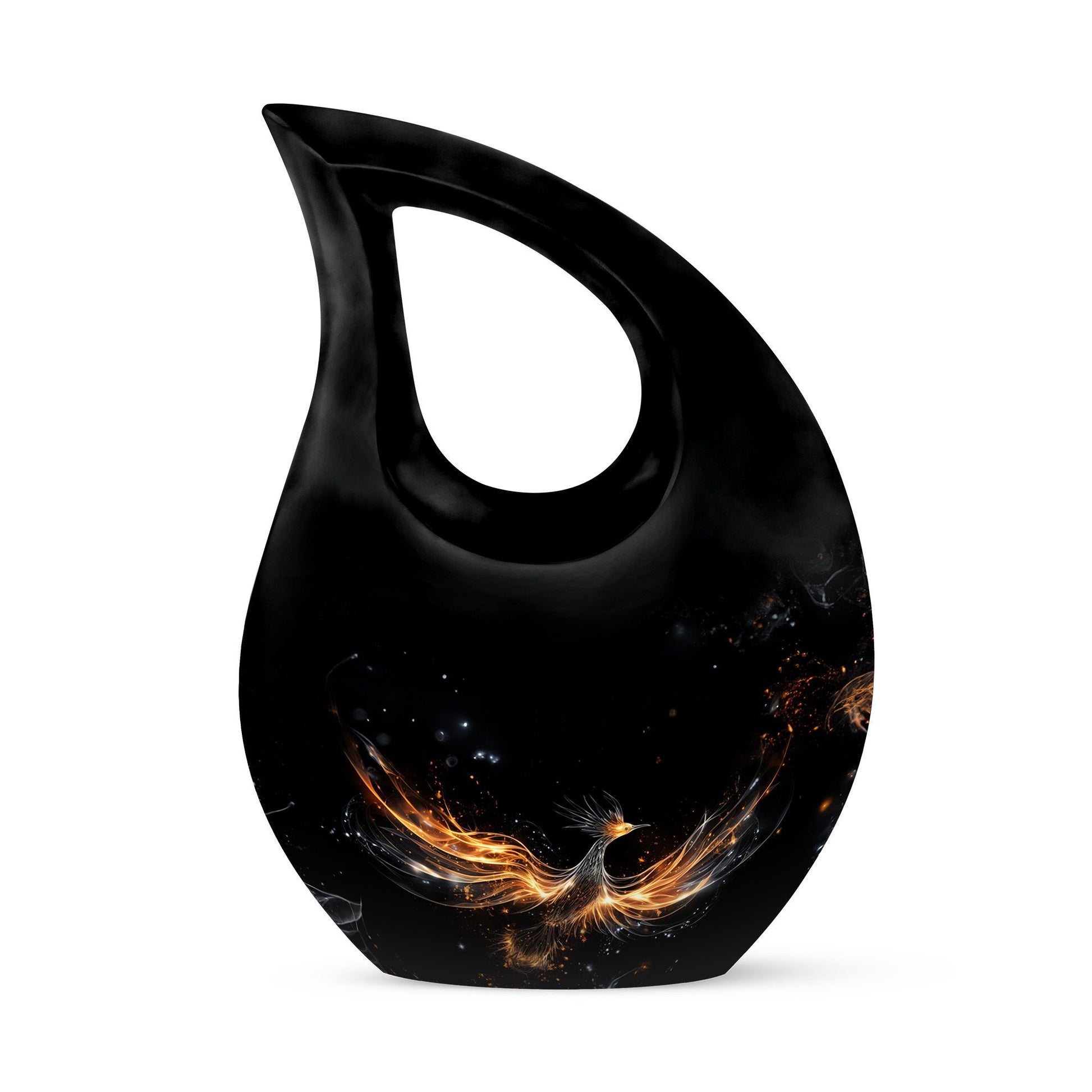 Phoenix Urn with Cross Drop design, Full Size