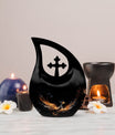 Phoenix Urn with Cross Drop design, Full Size