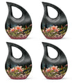 Medium-sized Lilly Flower Urn with Cross Drop design,