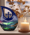 Aurora Urn Cross Drop design, 