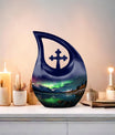 Aurora Urn Cross Drop design, 