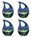 A 10-inch Aurora Urn in Cross-Drop design, 