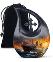 10-inch Ship Urn with Cross Drop design