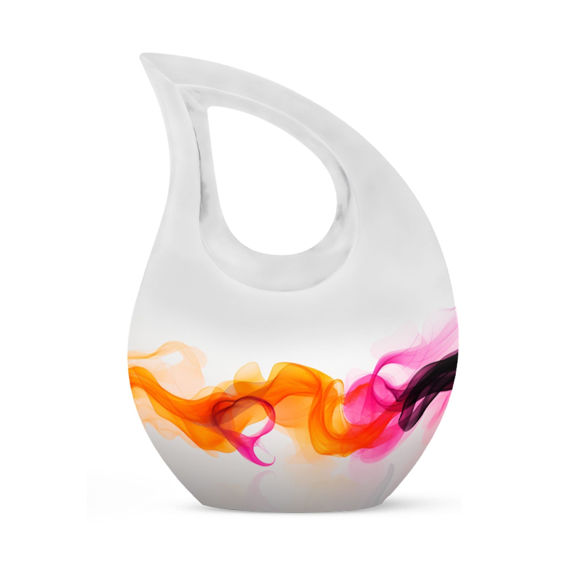 Abstract 10-inch Cremation Urn