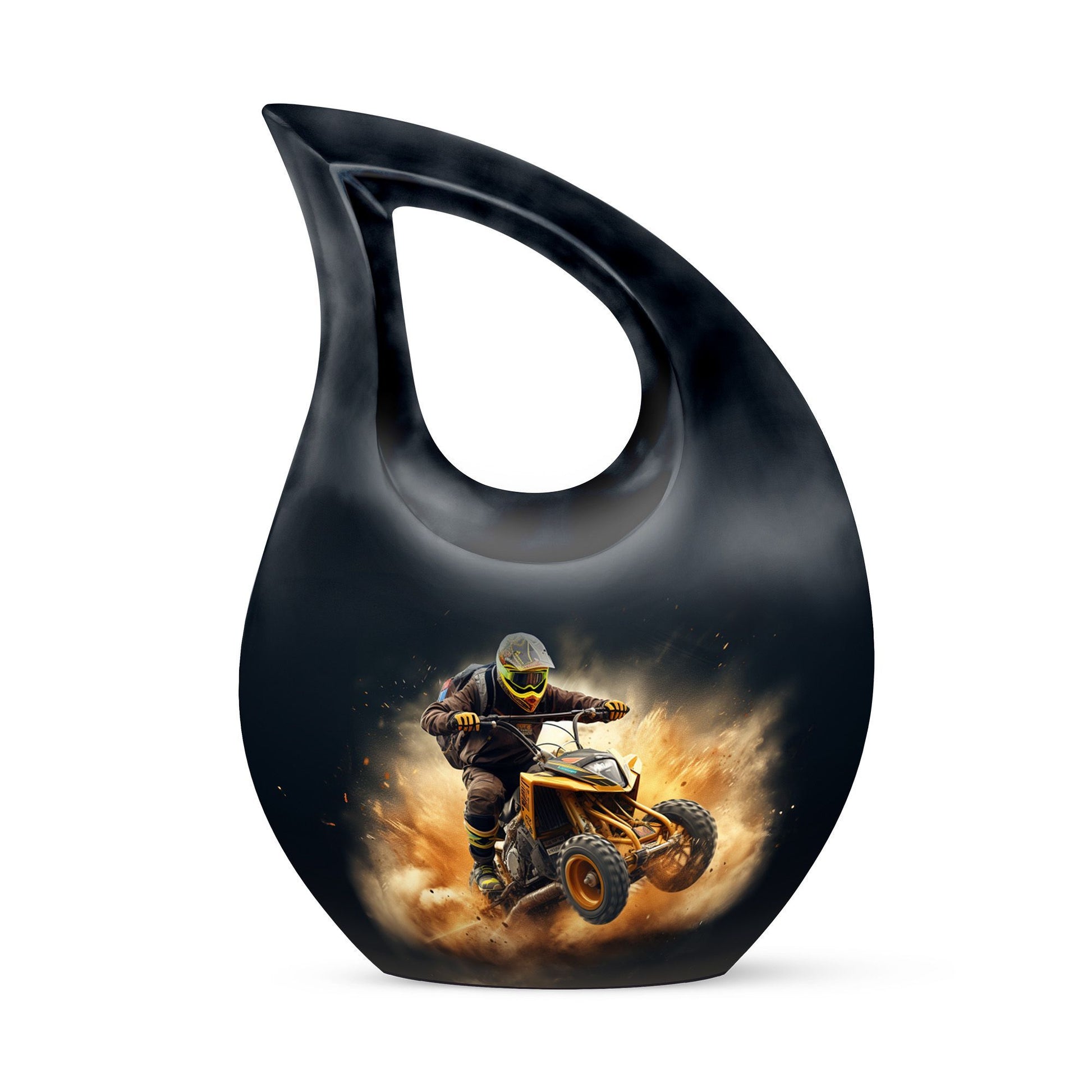 Bike Race Urn