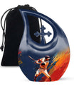 10-inch Cross Drop Baseball Urn, 