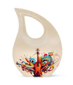 A 10-Inch Stylized Violin Abstract urn