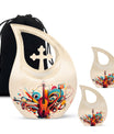 A 10-Inch Stylized Violin Abstract urn