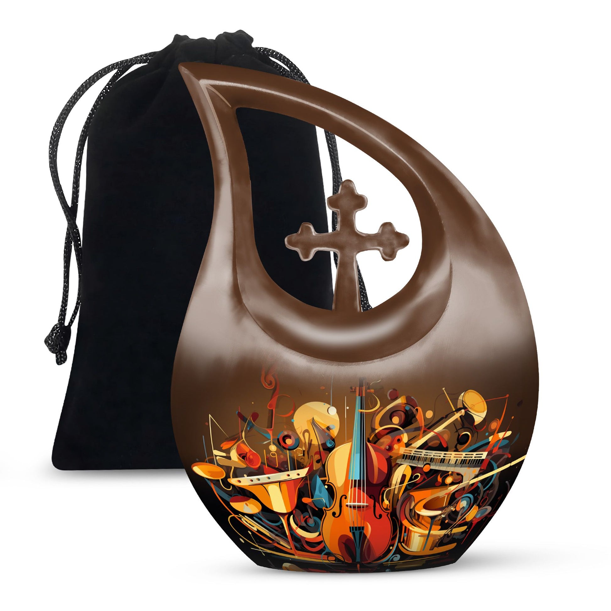 10-inch Orchestral Abstract Fantasy Companion Cremation Urn