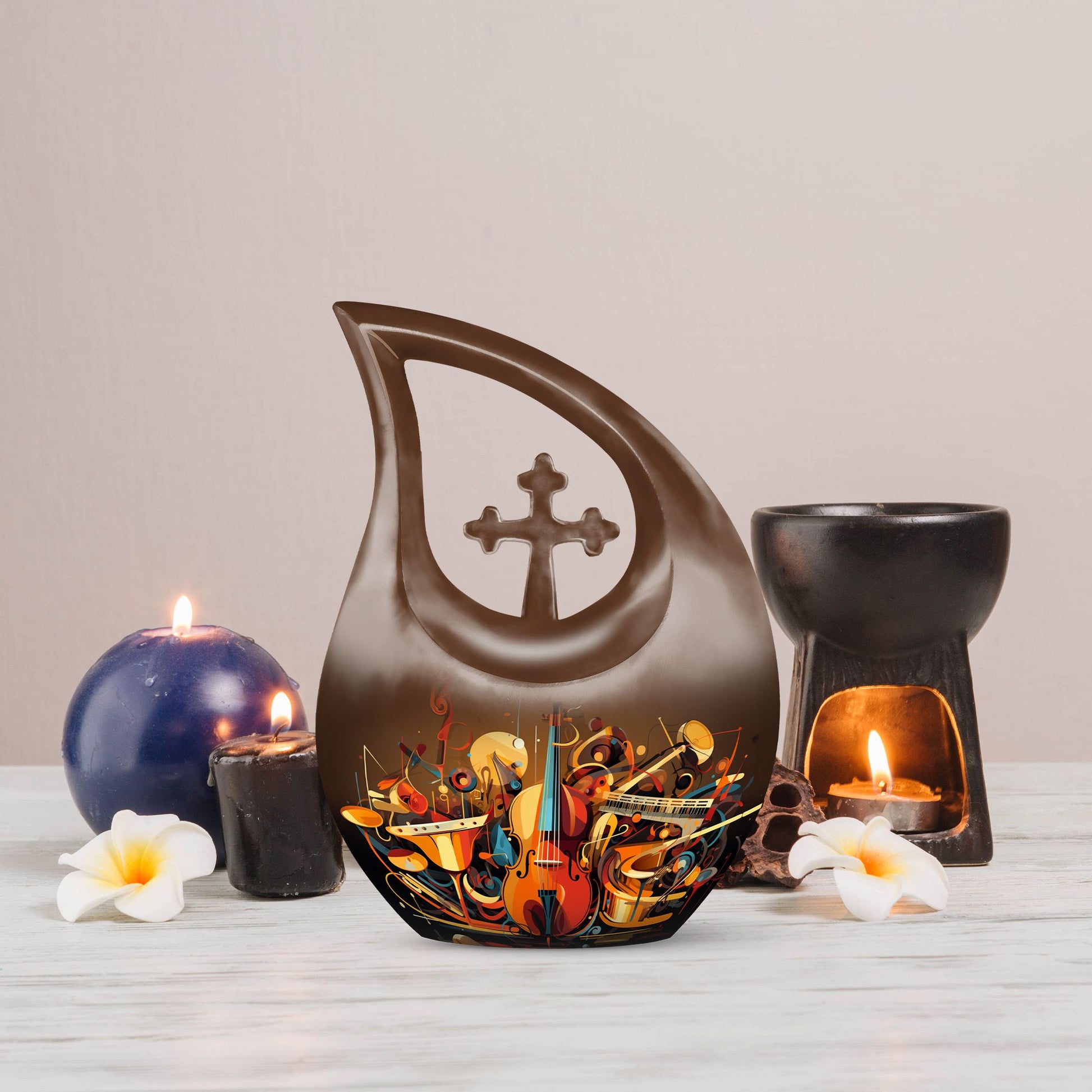 10-inch Orchestral Abstract Fantasy Companion Cremation Urn