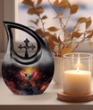 10-Inch Humming Bird Urn, 