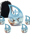 10 Inch Humming Bird Urn