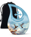 10 Inch Humming Bird Urn