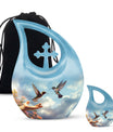 10 Inch Humming Bird Urn