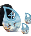 10 Inch Humming Bird Urn