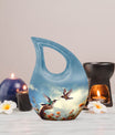 10-inch Humming Bird urn 