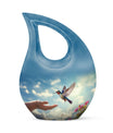 10-inch Humming Bird Urn, 