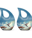 10-inch Humming Bird Urn, 
