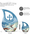 10-inch Humming Bird Urn, 